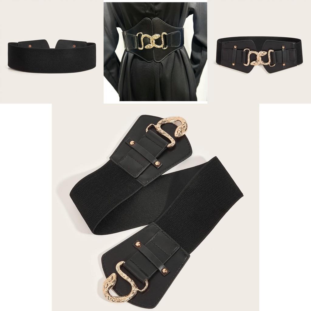 Style Metal Waist Belt With Alloy Buckle For Women Dresses And Coats