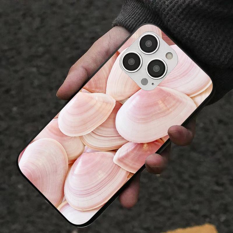 Seaside Shells Phone Case For Iphone 7 8 Plus X Xr Xs 11 12 13 Se2020 Mini Mobile Iphones 14 Pro Max Case