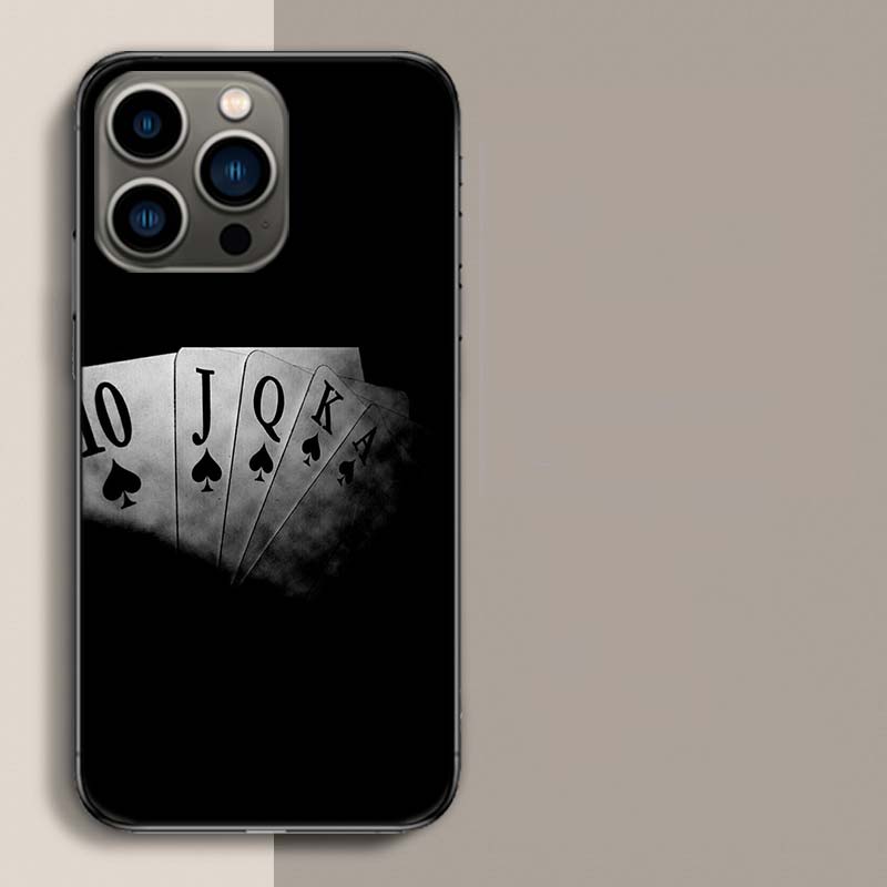 High-Stakes Eleganz Casino Luxe Handyhülle Für Iphone 17 Air 15 Pro 14 Plus 16 Pro Max 12 13 Mini 11 16E X XS Hülle Niedliche Fundas