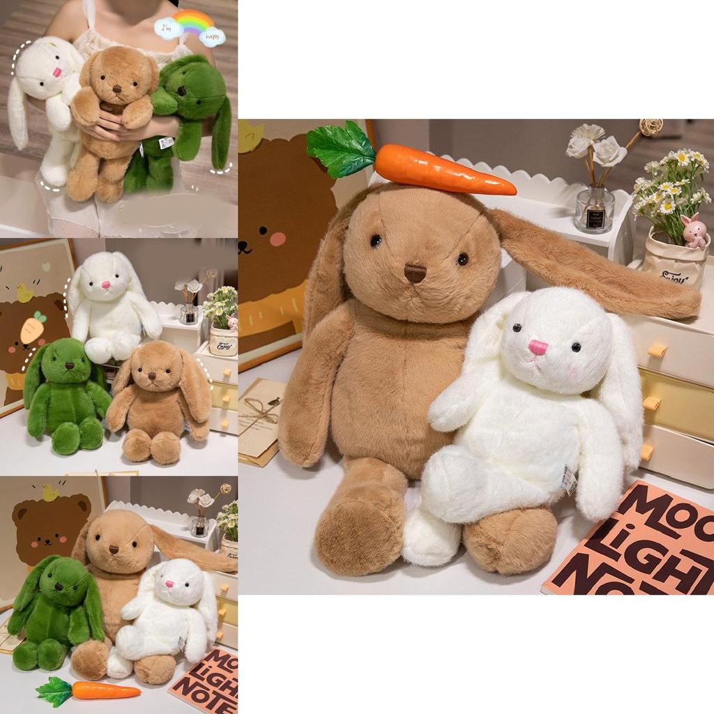 Adorable Soft Plush Rabbit Doll Perfect For Girls Birthday Gifts Wholesale Options
