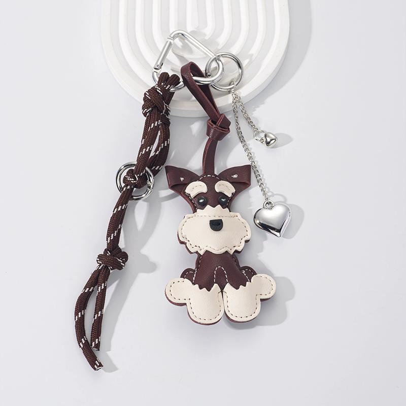 

Mini Backpack Hanging Cute Puppy Faux Leather Handbag Pendant Bag Pendant Bags Accessories KTB one size
