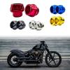 1 Pair Lightweight Anti Drop Motorcycle Forks Aluminum Alloy Precise Machined Suitable For Everyday Riding Crash Defense