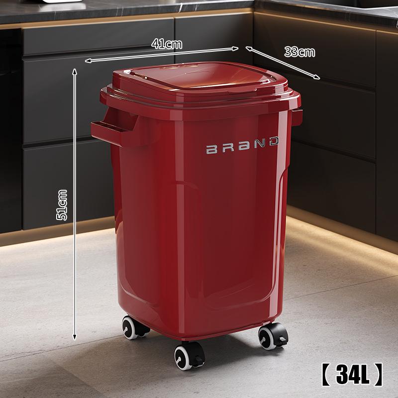 Premium Īpaši Liels 30L/50L Kvadrātveida Atkritumu