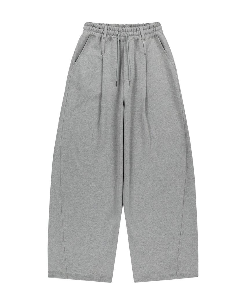 Saendeulig Overfit Sweat Pants_Melange Gray