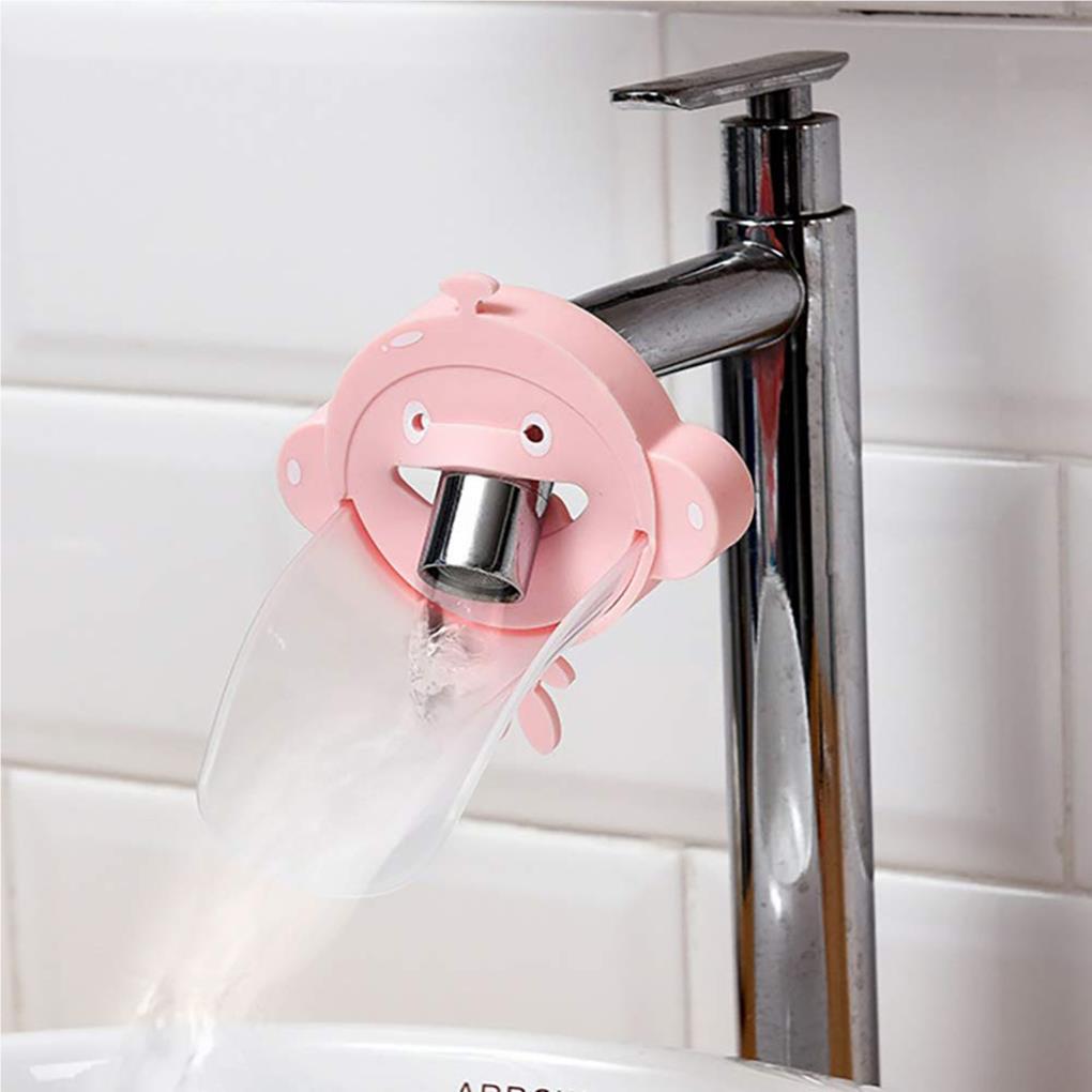 2 Pieces Faucet Extender Spout Components Household Bathroom Kids Hand Washing Tap Extenders Sink Accessory Devices