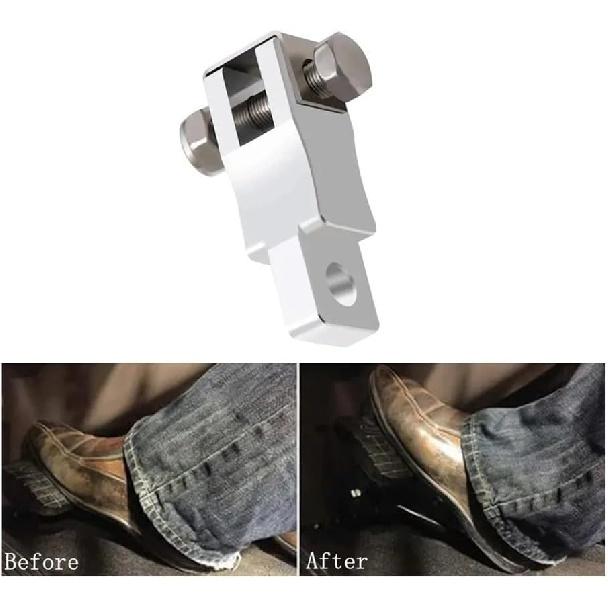 Fußraste Kupplungspedal-Verlängerer 2" Fußpedal-Verlängerungen für Peterbilt 379 386 389 378 388 Teile Ersatz Billet-Aluminium