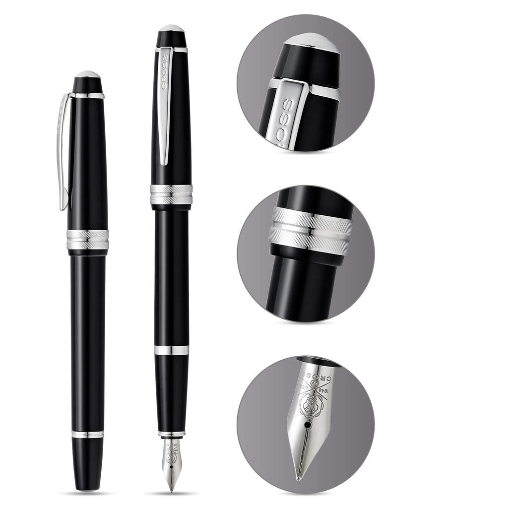 Cross Cross Bailey Light Black Fountain Pen XF NAT0746-1XS