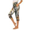 Women's Elastic Waist Casual Pants, Slim Fit with Pockets, Side Split Dress Pants