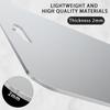 Titanium Cutting Board, Double Sided Stainless Steel Non Toxic Cutting Board for Kitchen, Food-Grade Cutting Board for Cutting Meats, Fruits And