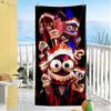 Digital Circus Beach Towel Soft Durable Quick-Dry Comfortable Lightweight Perfect for Traveling Yoga Camping and Swimming