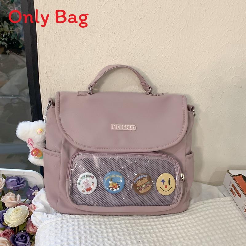 Harajuku Style Crossbody Bag With Polyester Material For Daily Casual Wear