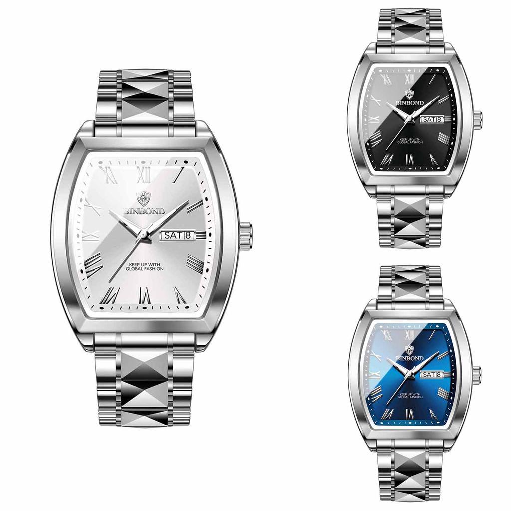 Men's Waterproof Luminous Running Alarm Clock Watch