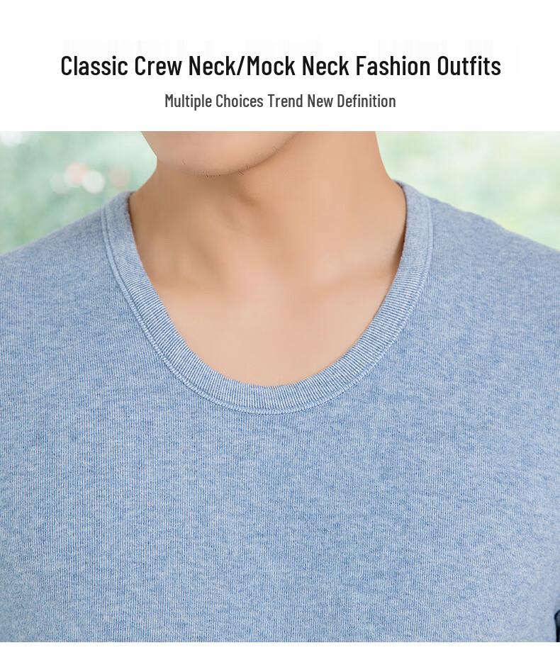 Hengyuanxiang Women's Round Neck Thermal Base Layer Top TC-0002