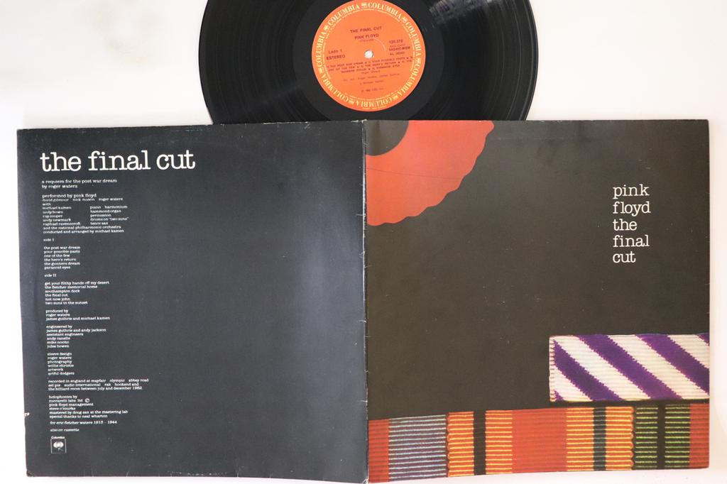 LP Record PINK FLOYD - Final Cut 120370 COLUMBIA 1983 Argentina Rock Used