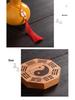 Yellow Clay Gourd Ceramic Ornament for Feng Shui: Fill Missing Corners In Southwest and Northeast, Enhance Gen Kun Palace, Balance Earth Elements.