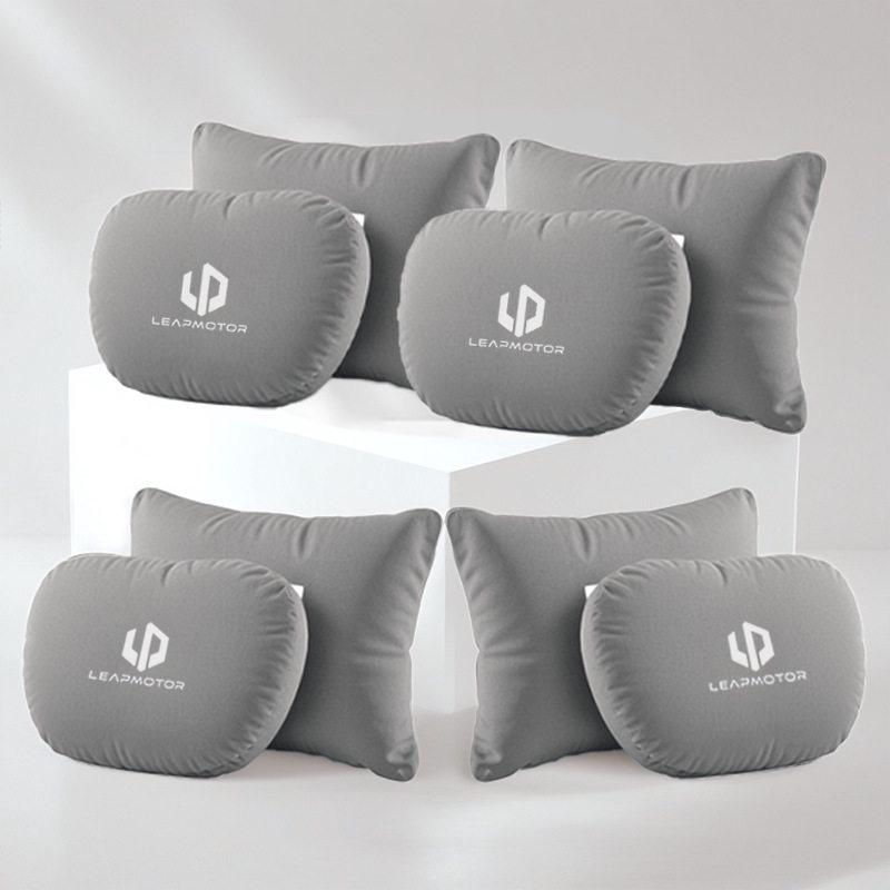 26 Model Car Cushion & Headrest for Leapmotor C11: Neck & Lumbar Support, Interior Decoration