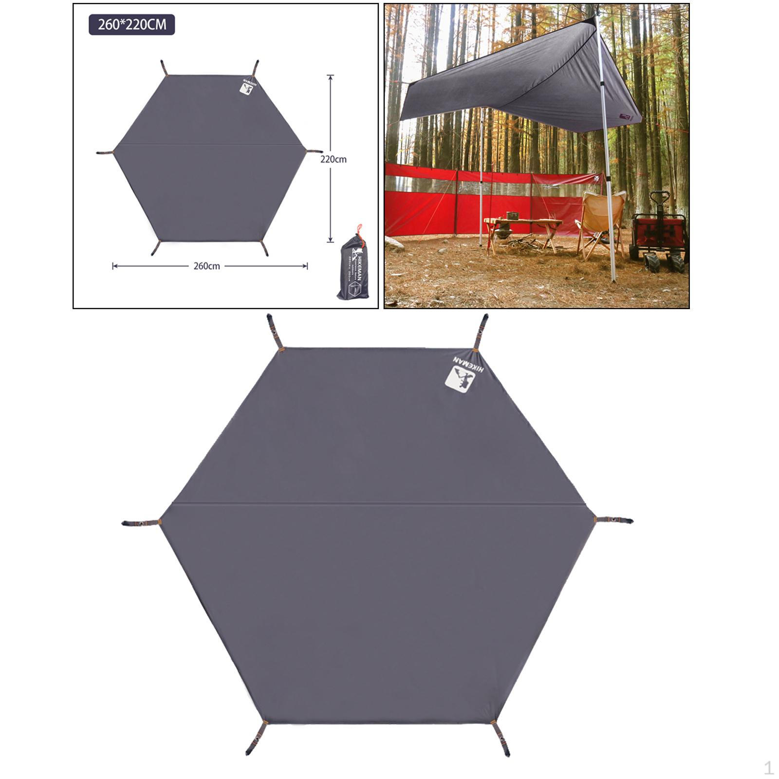 Тент-подложка PU2000мм для кемпинга на земле 220x260cm