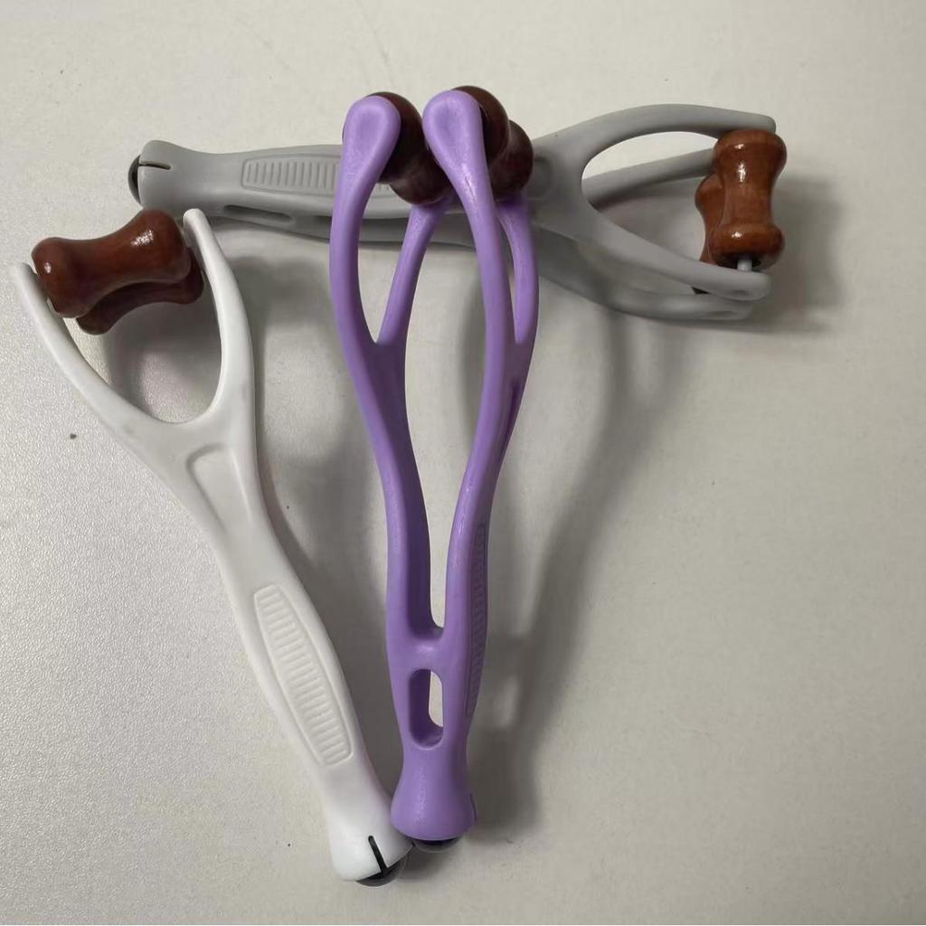 Holz Magnetische Perlen Finger Massage Roller