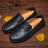 Genuine Leather Men Shoes Casual Italian Mens Loafers Moccasins Luxury Brand Formal Slip On Male Boat Shoes Zapatos De Hombre