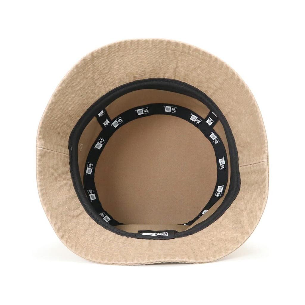 [New Era] Bucket Hat, Washed Cotton, Khaki, SM, BUCKET-02 WC KHA SR 25J