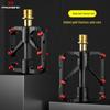 PROMEND 86T Mountain Bike Pedals - Titanium Axle, Carbon Tube, 3 Bearings, Road Cycling Pedals