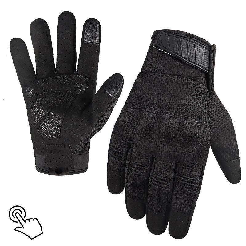 Outdoor Multifunctional Camouflage Breathable Tactical Gloves Protection Lightweight Cycling Motorcycle Gloves Touch Screen Full Finger