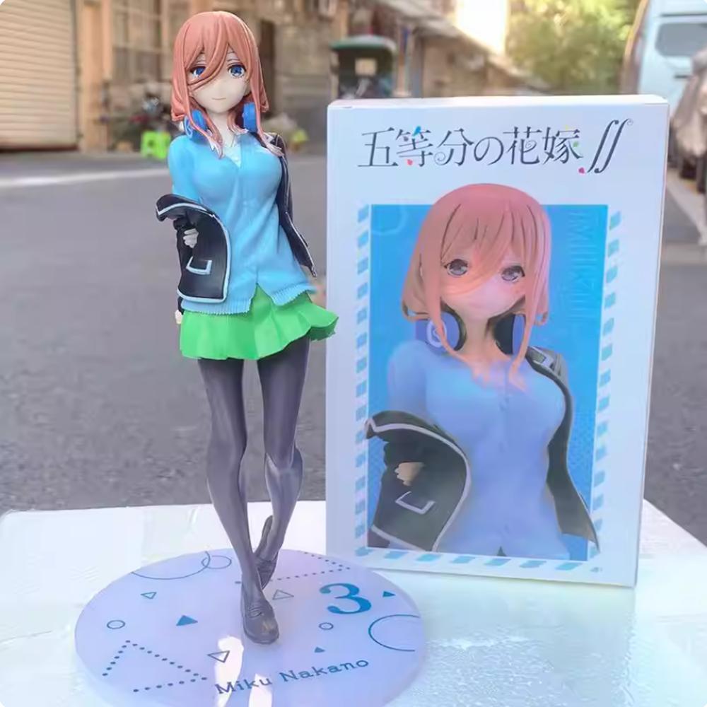 20cm Die Quintessentiellen Quintuplets Nakano Miku Anime Figur Actionfigur Spielzeug Puppe Weihnachtsgeschenk