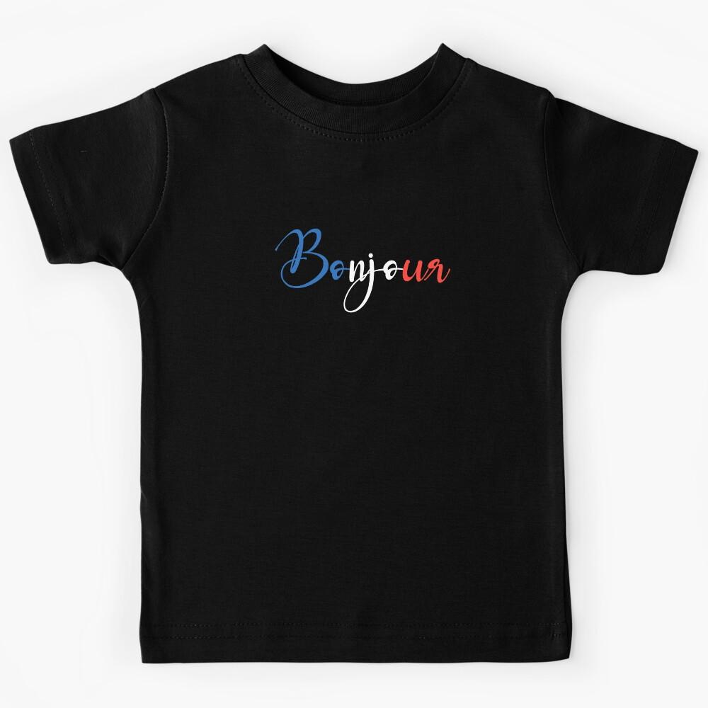 Bonjour France Kids T-Shirt 140