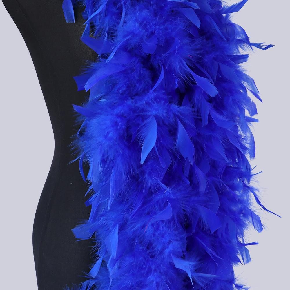 90 Grams Rode Kalkoenveren Boa 2 Yards Veren Boa voor Dansen Bruiloft Knutselen Feestjurk Halloween Kostuum Decoratie Sjaal