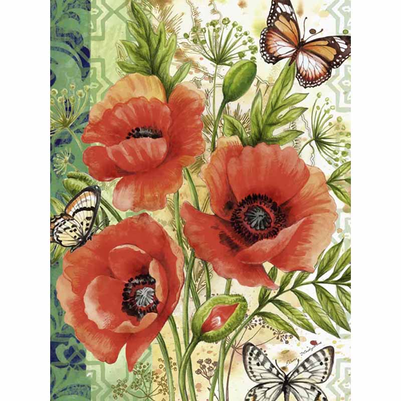 5D DIY Ζωγραφική με Διαμάντια Φρέσκα Λουλούδια Βοοειδή Κέντημα με Διαμάντια Πεταλούδα Σταυροβελονιά Πλήρης Στρογγυλή Τρύπα Διακόσμηση Σπιτιού Δώρο