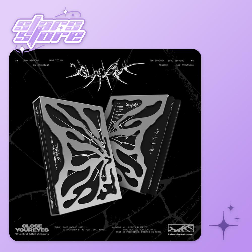 

ПРЕДЗАКАЗ ЗАКРОЙ ГЛАЗА - 3-й Мини-альбом blackout (затемнение Вер.)