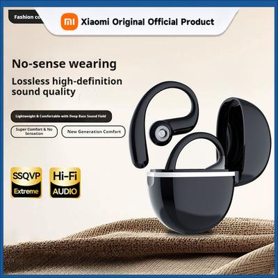 Xiaomi DS05 True Wireless Headphones Bluetooth V6.0 Earphones Ear-Hook In-Ear Design Audio Bass Lightweight Earbuds with Mic Long-life