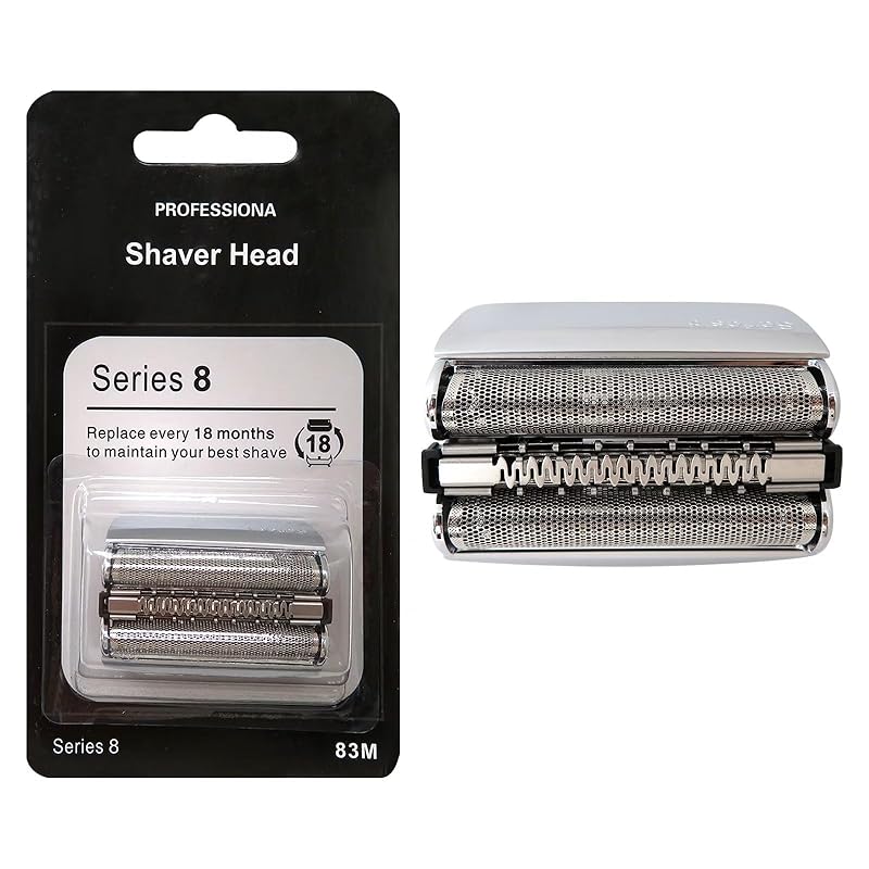51S Electric Shaver Replacement Foil Head with Cutter Compatible for B-raun Series 5 5643, 5644, 5645, 5646, 5647, 5649, 5751, 5757, 5758