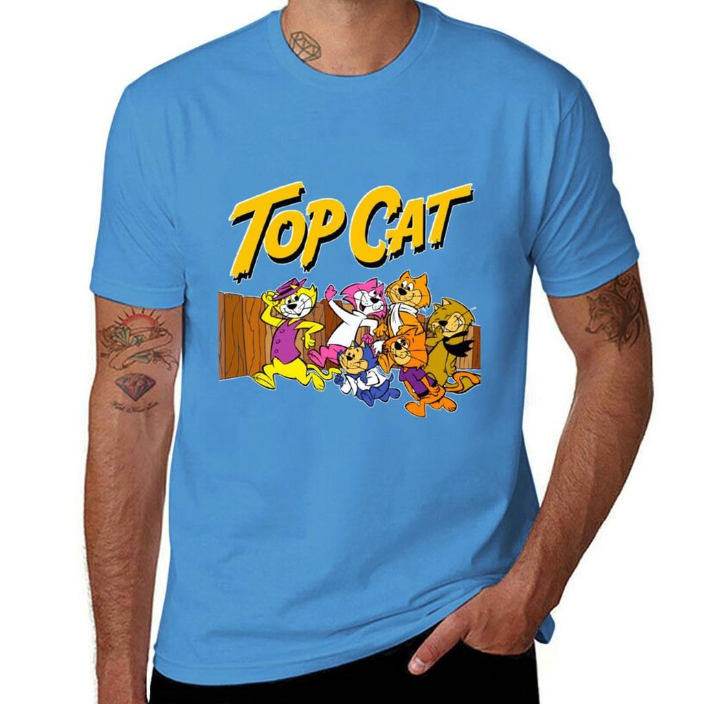 Top Cat- Limited Edition | Perfect Gift T-Shirt Boys Animal Print Korean Fashion Sports Fans T Shirts Men