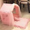 Cute Cat Beds Tent Indoor Dog's Nest Cat's Nest Washable Small Dog Bed for Summer Pet Nap Leisure Rest Sleeping House Habitat