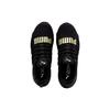 Puma Cell Series Regulate Woven Mesh Low Top Training Shoes Men Sneakers Black Gold 192491-06