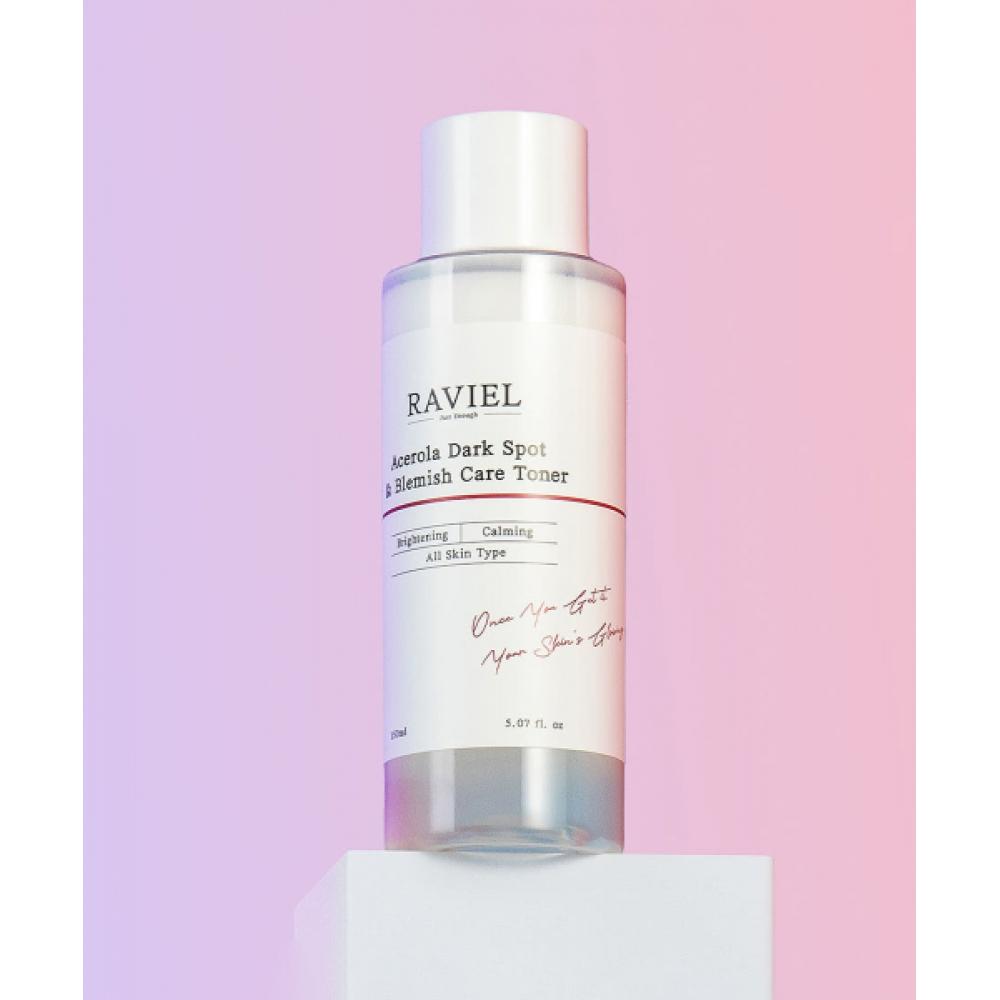 Raviel ACerola Витамин С Отбеливающий сияние гипоаллергенный Тоник от пятен 150мл NONE