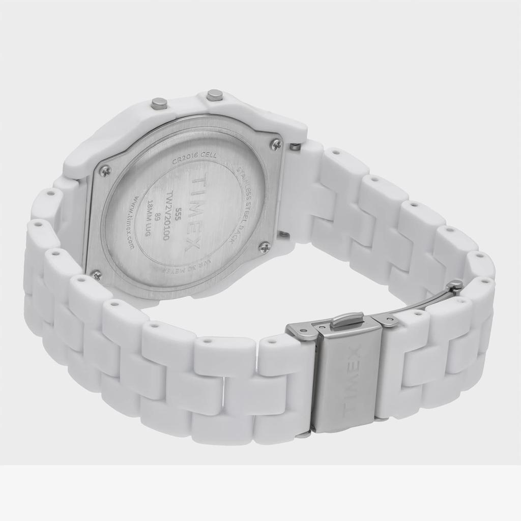 Classic Digital Tile Collection TW2V20100 White [TIMEX] Men's Watch,