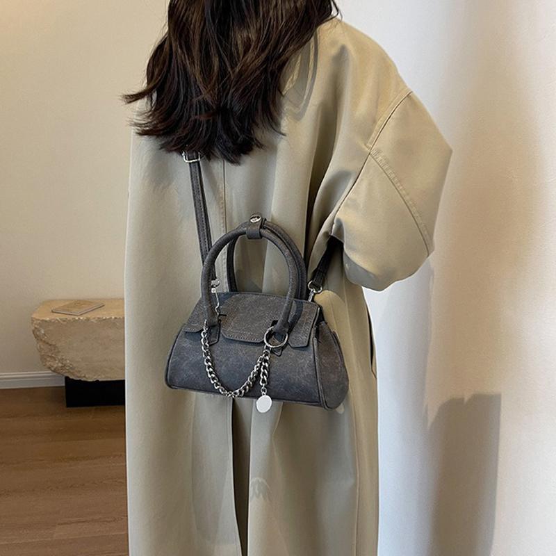 Lässige Schultertasche Kleine Tasche Damentasche 2024 Neue einfache Textur Umhängetasche Mode Handtasche Kleine quadratische Tasche