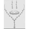 Fashion Crystal Necklace, Earrings, Bracelet, Ring, Jewelry, Wedding Accessories, Versatile for Brides