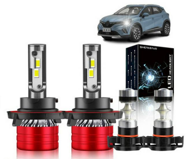 LED Scheinwerfer Kombi-Set: H11, H8, H9005, 9006, H4, H7, H13, 9007, 880, 881