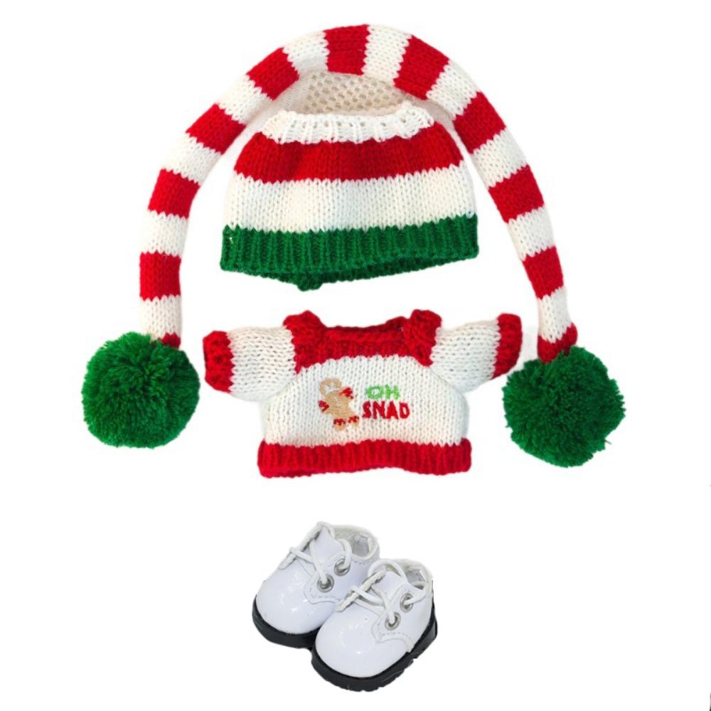 

Cloth Labubu Time Clothes Handmade Labubu Pendant Doll Accessories Cotton Doll Accessories Style B