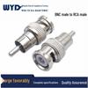 BNC Male To RCA Male Video Converter Q9 BNC To Lotus Male Adapter
