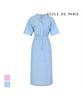 ECOLEDEPARIS Waist-Tight Pocket Design Dress_Rb37Woam26Z