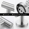 High Quality 4 PCS Set Heavy Duty Decorative Wall Hooks Rustproof Bathroom Towel Hook Stainless Steel Hat Coat Hook