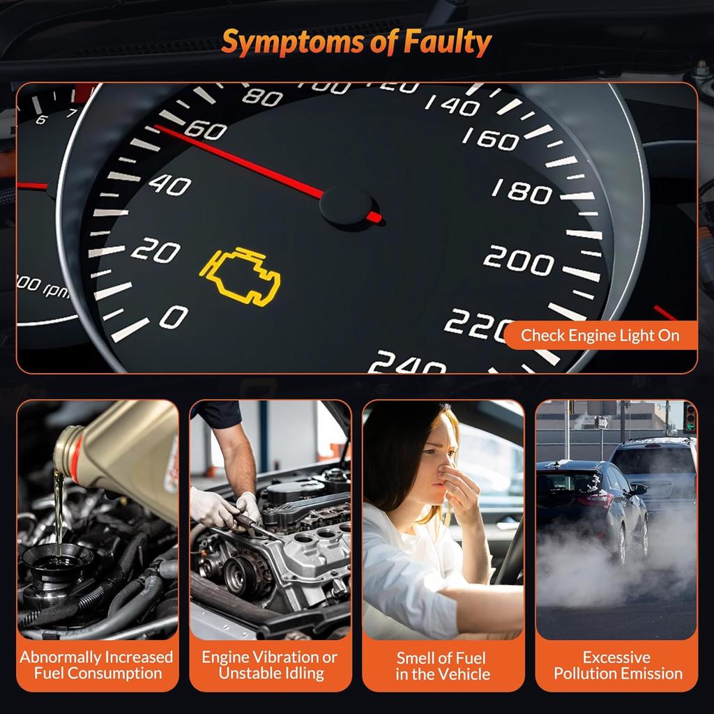 Vapor Canister Purge Valve Solenoid EVAP Compatible For Chevy Equinox, Camaro, Colorado, Traverse, Impala Volt & GMC Acadia, Terrain, Canyon & Buick