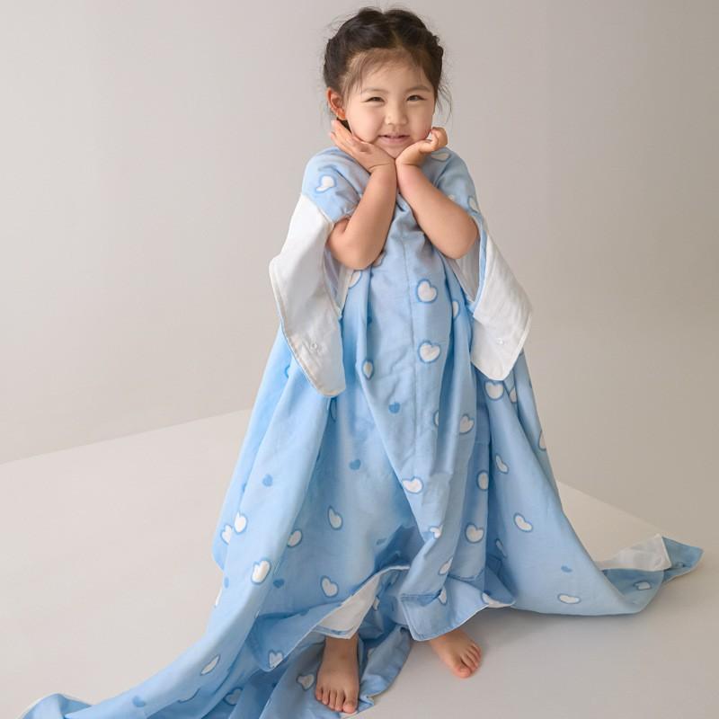 A Cotton Kids Sleep Sack Quilt Baby Toddler Wearable Blanket Washable