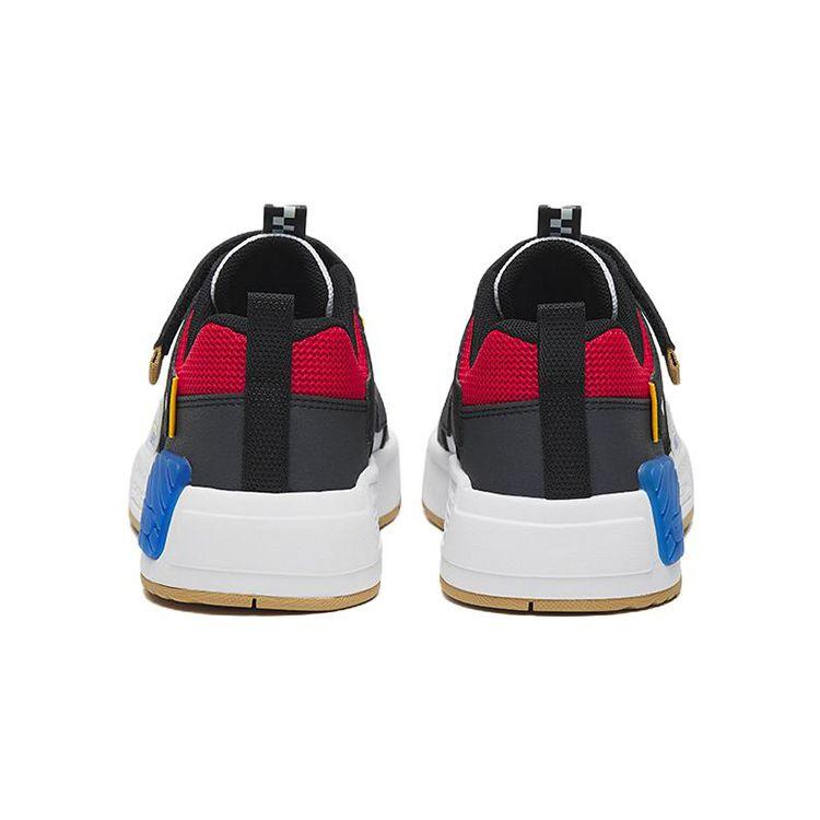 Anta Kids Low-Top Skate Shoes Kids sneaker White Black Red 312248001-8