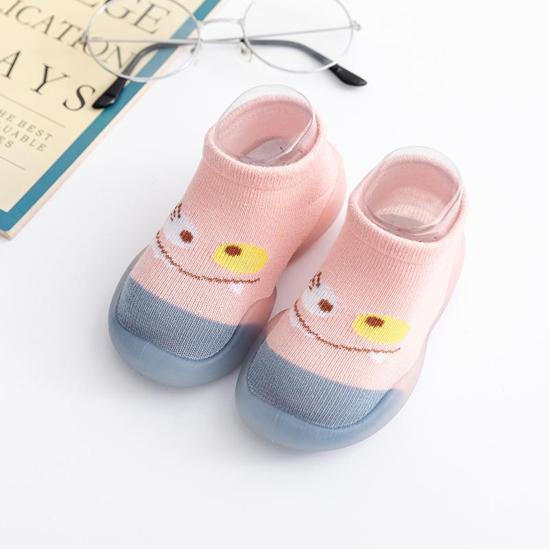 Baby Walking Soft Soled Shoes Children's Socks Shoes Comfortable and Breathable Cartoon Patterns