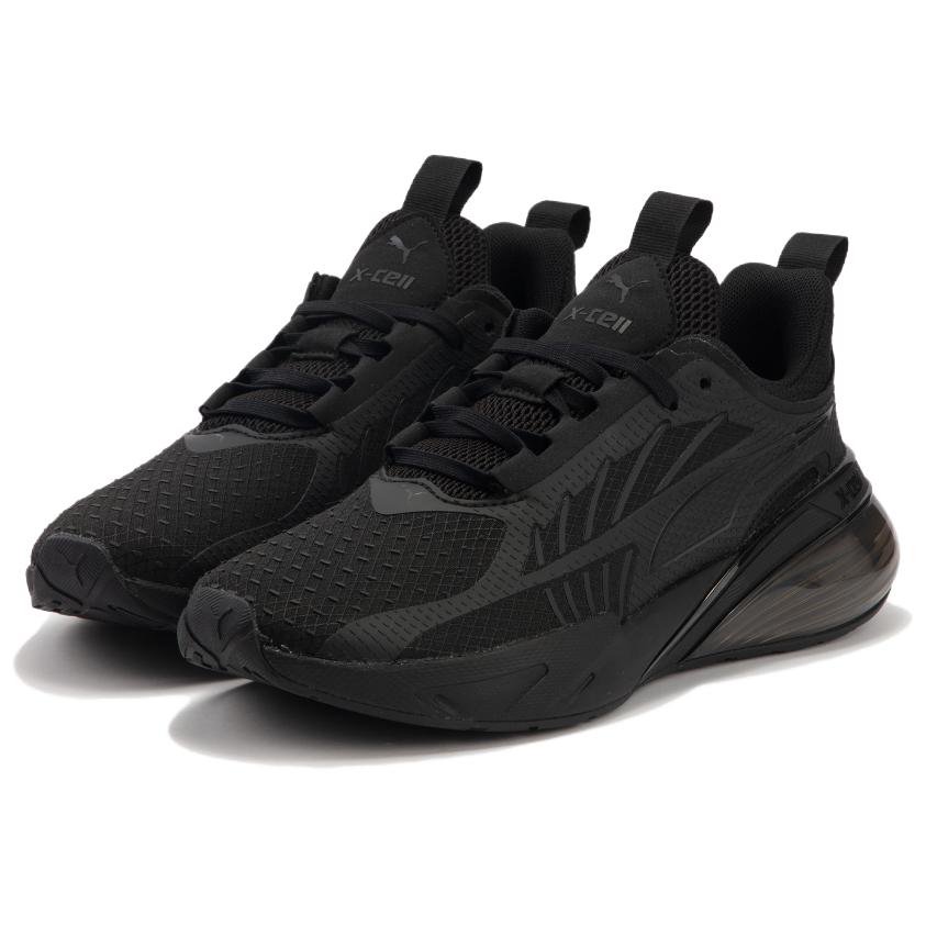 Puma X-Cell Comfortable Non-Slip Low-Top Running Shoes Men Sneakers Black 378301-03